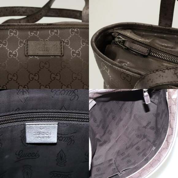 GUCCI GG Implementation Tote Bag Silver Metallic - Picture 11 of 13